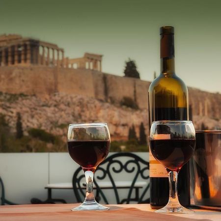 Acropolis View Hotel Athena Bagian luar foto