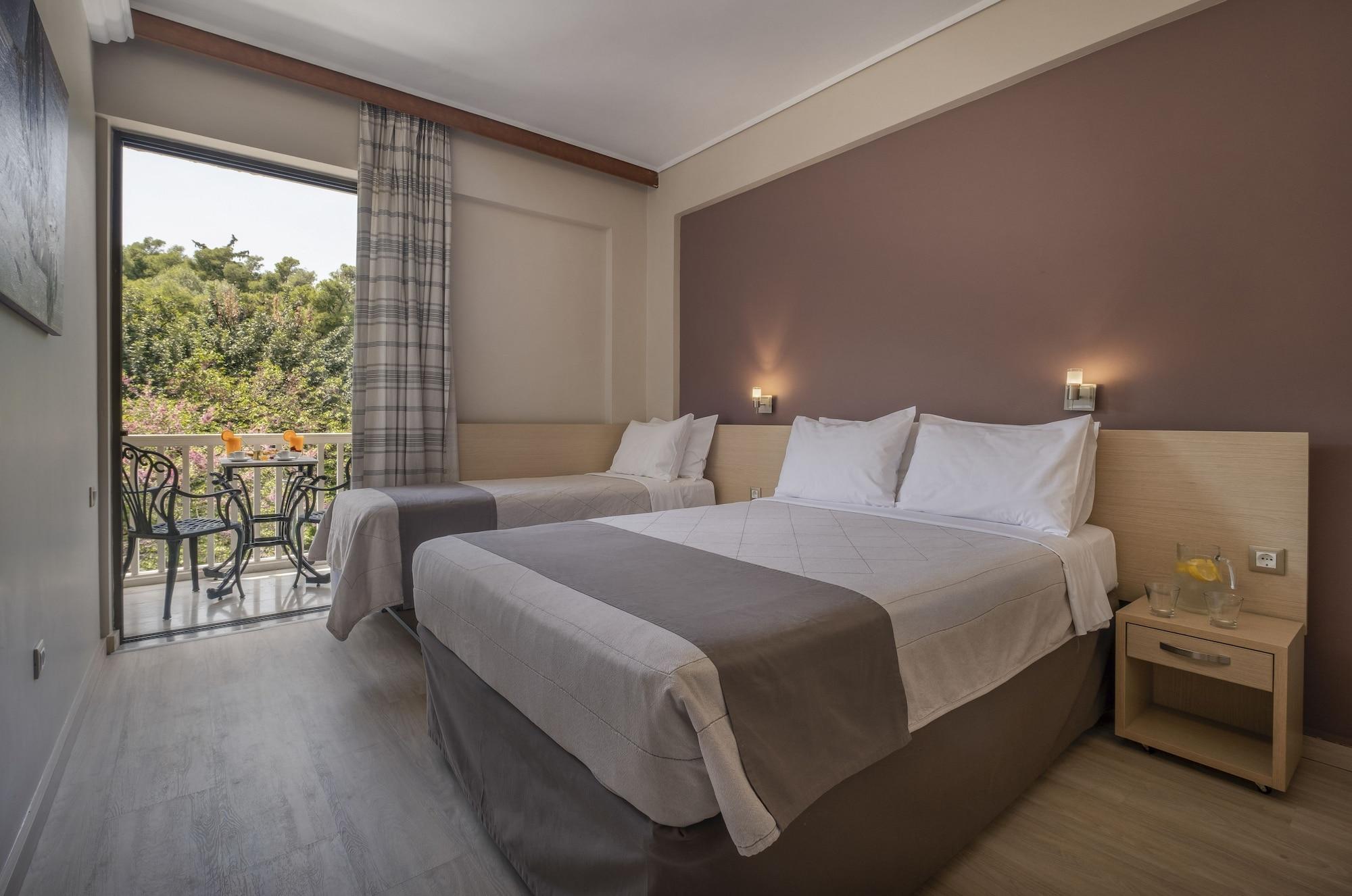 Acropolis View Hotel Athena Bagian luar foto