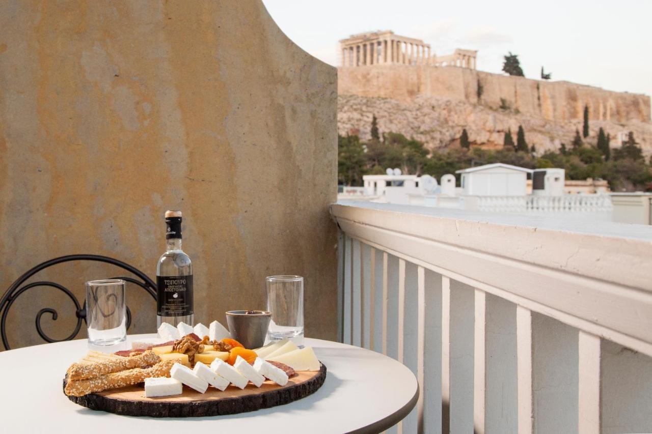 Acropolis View Hotel Athena Bagian luar foto