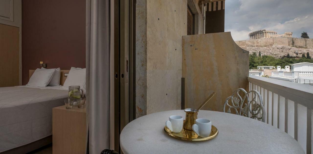 Acropolis View Hotel Athena Bagian luar foto