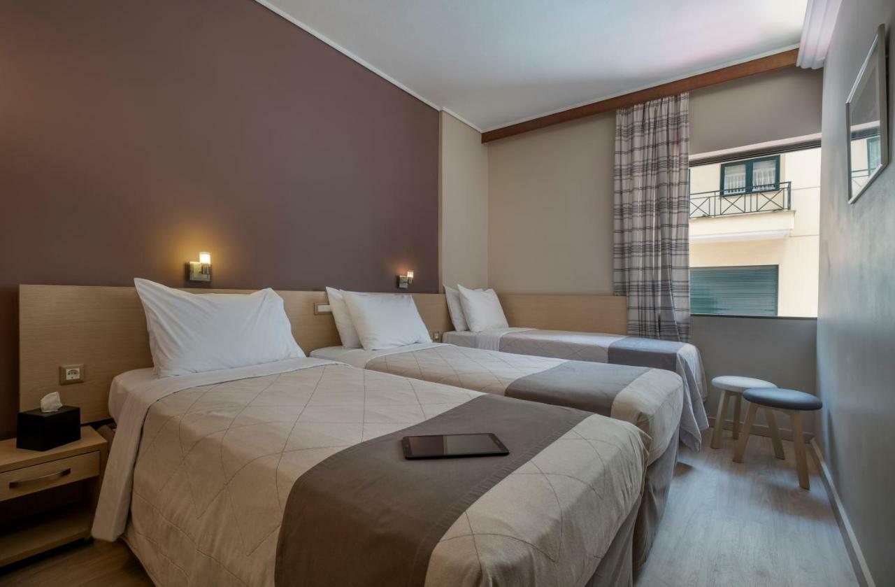 Acropolis View Hotel Athena Bagian luar foto