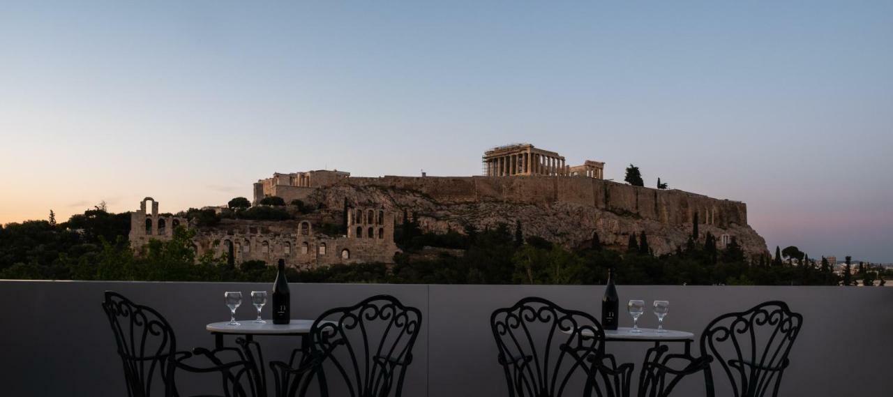 Acropolis View Hotel Athena Bagian luar foto
